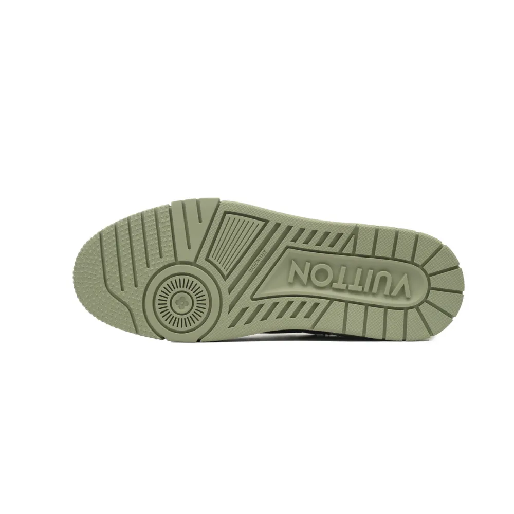 Louis Vuitton LV Trainer Sneaker Green 1AHTG3