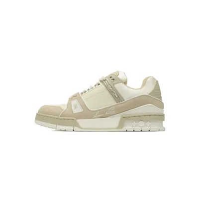 Louis Vuitton LV Trainer Sneaker Khaki 01