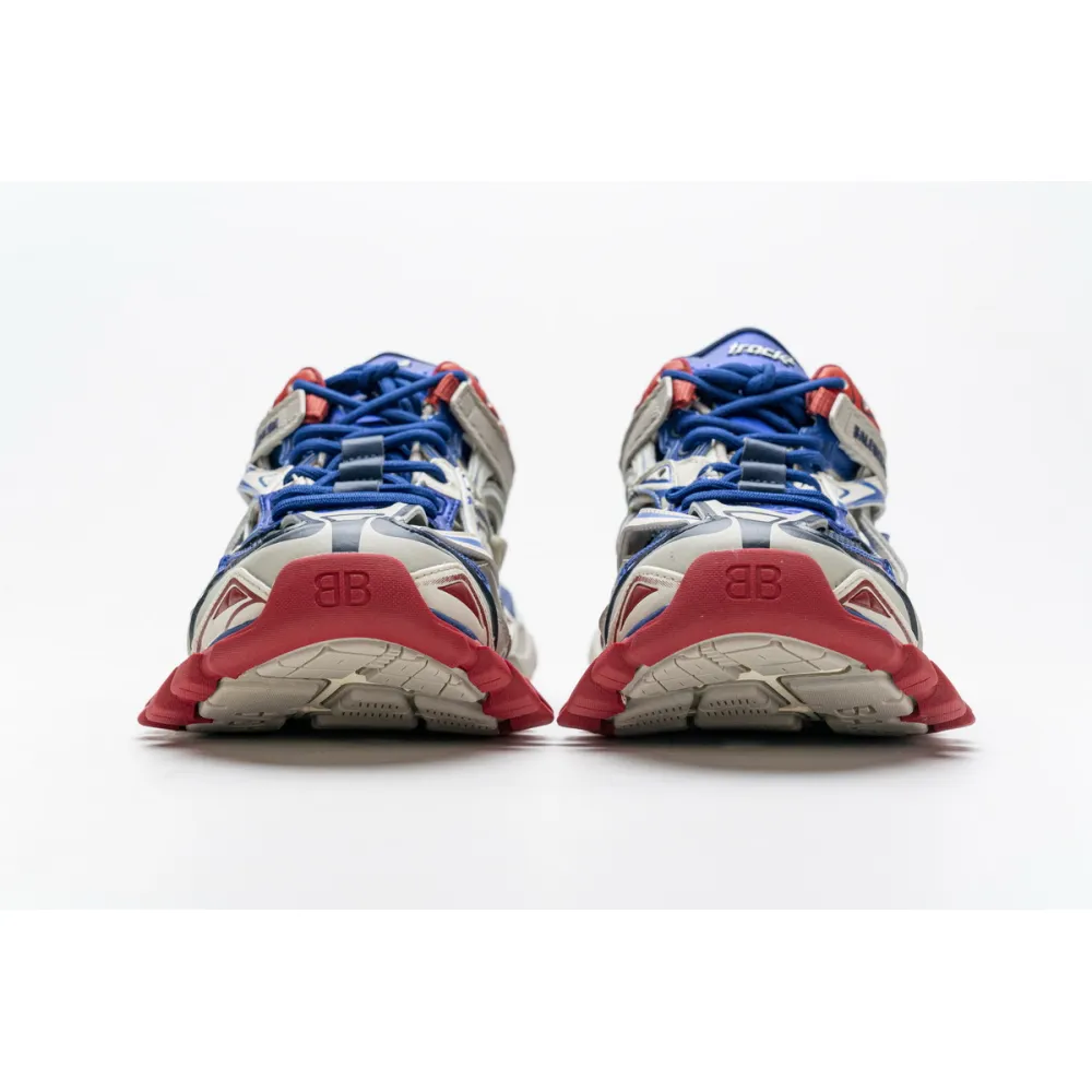 Balenciaga Track 2 Sneaker Beige Blue 570391 W2GN2 8570