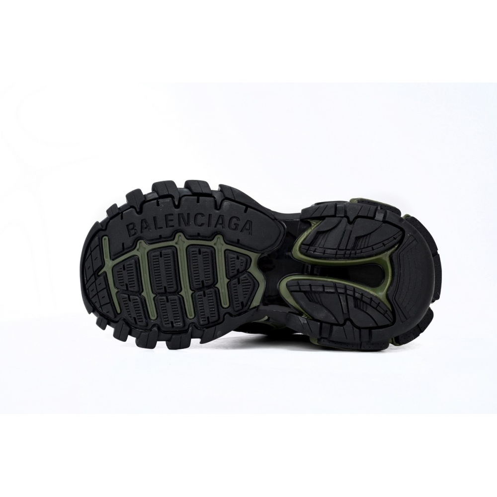 Balenciaga Track 2 Sneaker Military Black 568614 W3AE1 2311