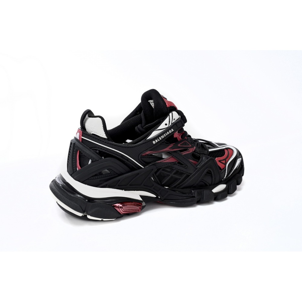 Balenciaga Track 2 Sneaker Military Black White Red 568614 W2GN3 6000