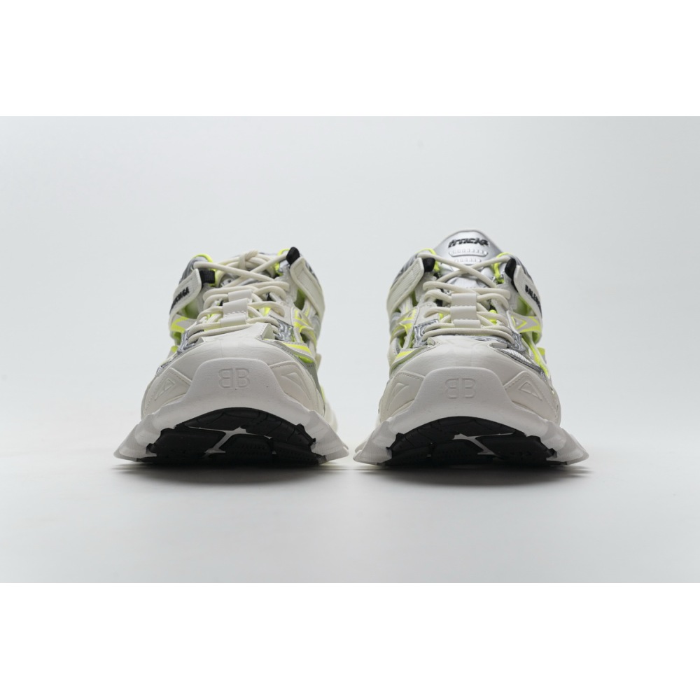 Balenciaga Track 2 Sneaker White Fluo Yellow 568515 W2ON3 9073