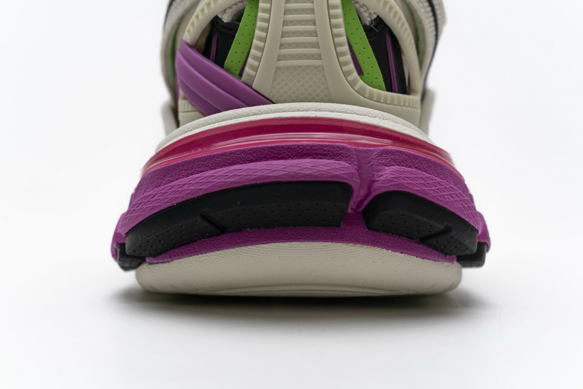 Balenciaga Track 2 Sneaker White Green Pink 568615 W2GN3 9199