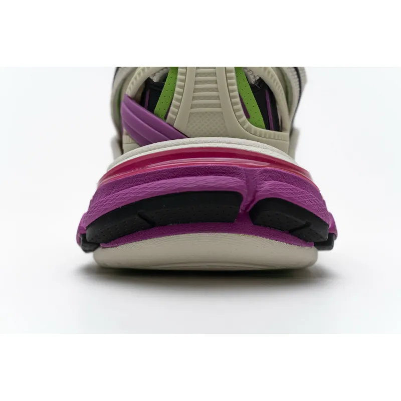 Balenciaga Track 2 Sneaker White Green Pink 568615 W2GN3 9199