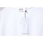 CDG PLAY Heart Round Neck T-shirt