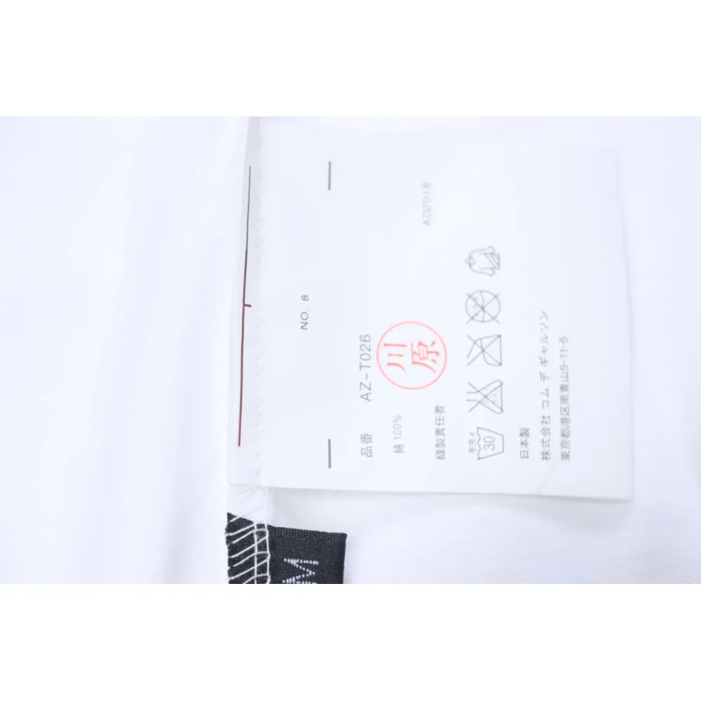 CDG PLAY Heart Round Neck T-shirt