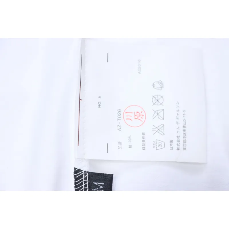 CDG PLAY Heart Round Neck T-shirt
