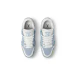 LV Trainer Sneaker Light Blue Grid 1AHCYA