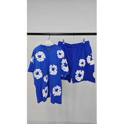Denim Tears T-Shirt Blue EG DTT12 01