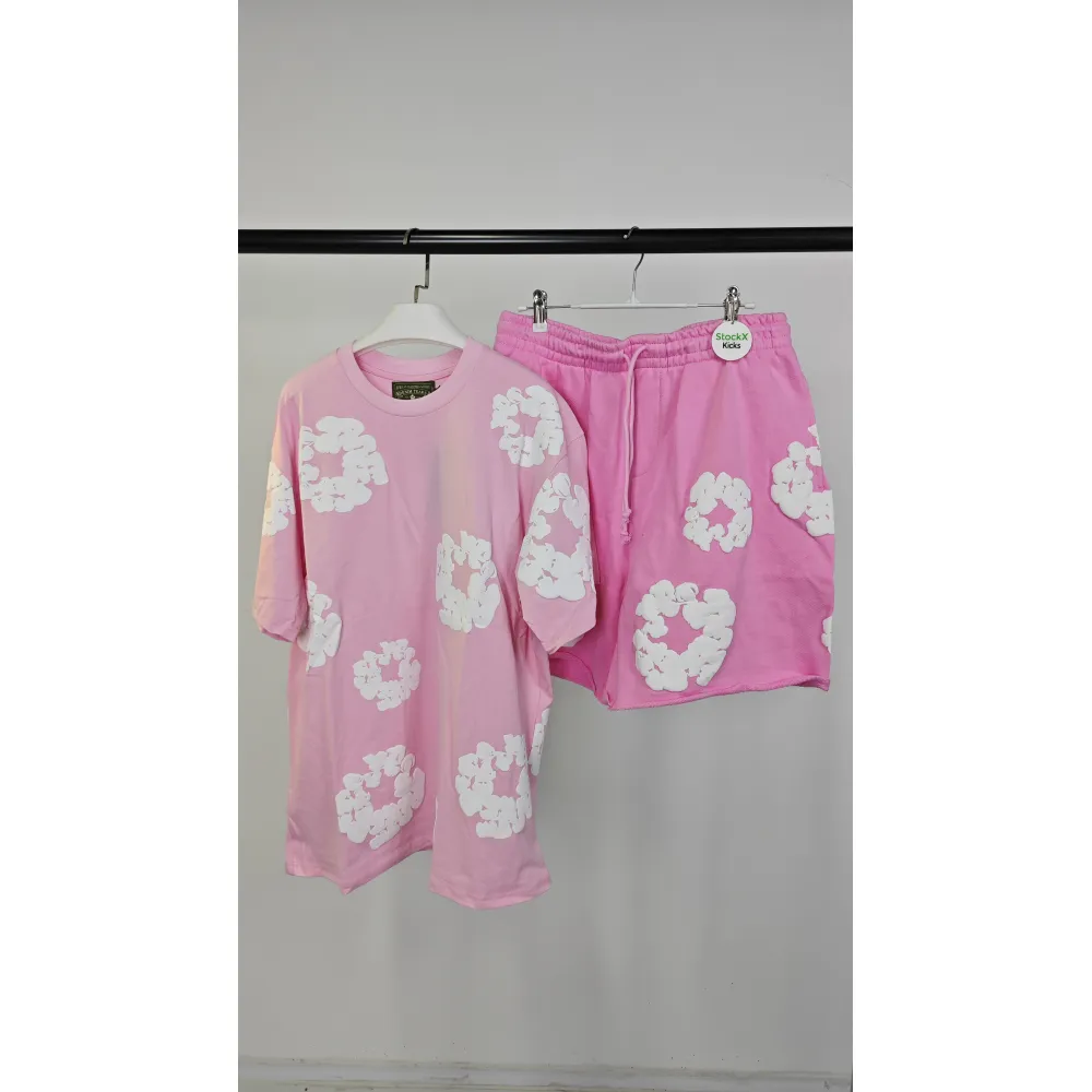 Denim Tears T-Shirt Pink EG DTT14