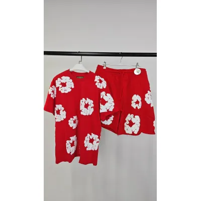 Denim Tears T-Shirt Red EG DTT11 01