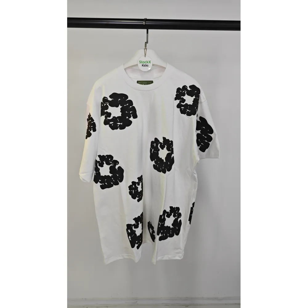 Denim Tears T-Shirt White EG DTT13