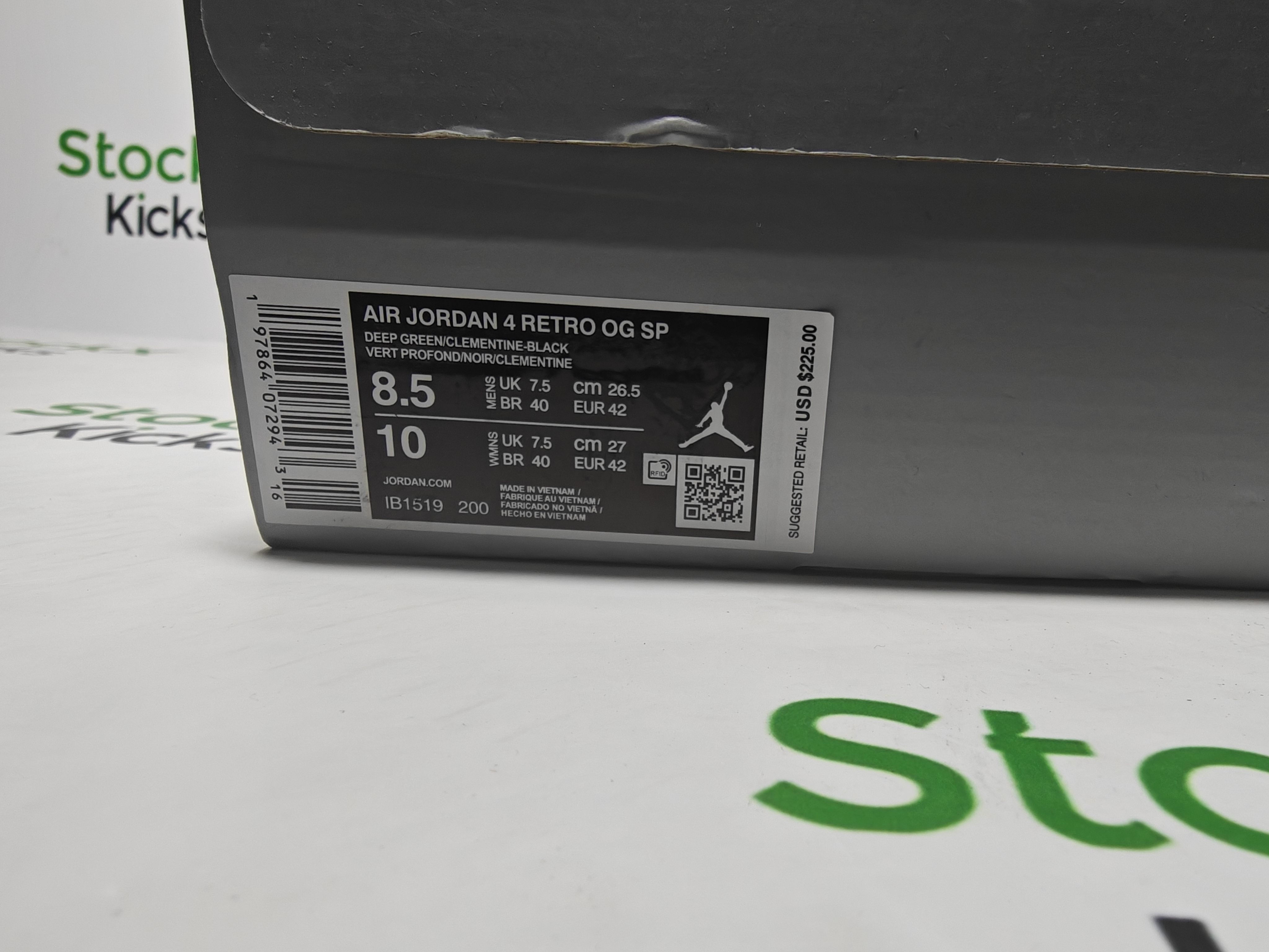 PK God Batch Air Jordan 4 Retro Undefeated (2025) IB1854-200