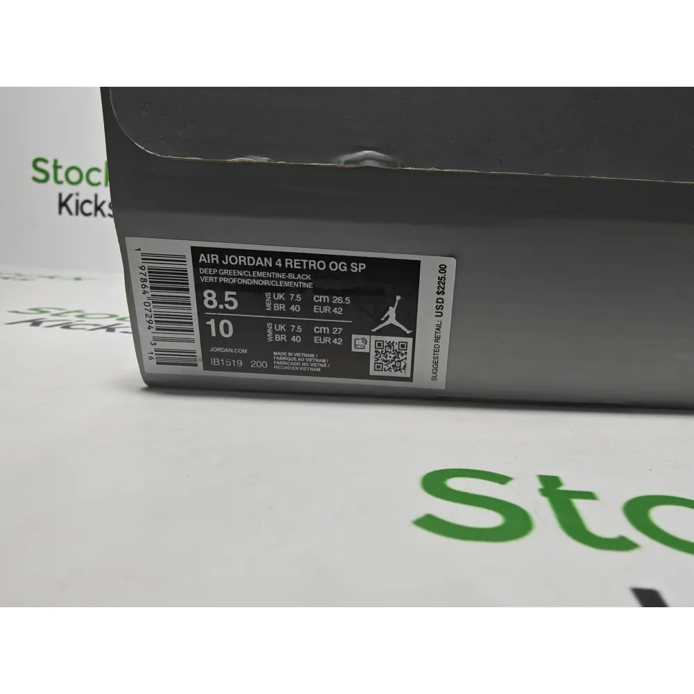 PK God Batch Air Jordan 4 Retro Undefeated (2025) IB1854-200