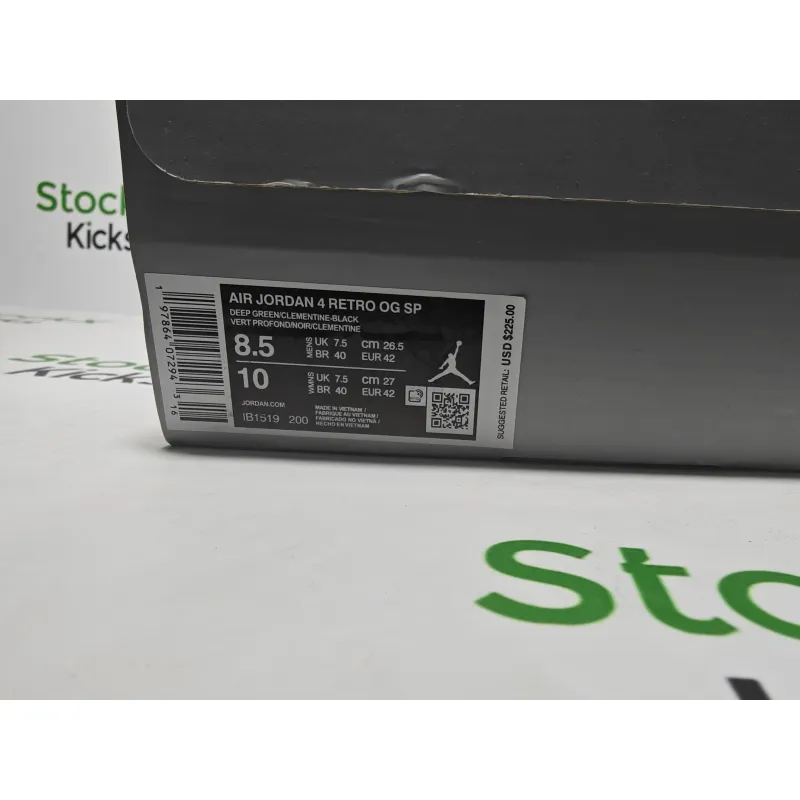 PK God Batch Air Jordan 4 Retro Undefeated (2025) IB1854-200