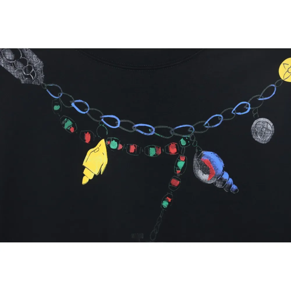 Louis Vuitton Creative necklace T-shirt