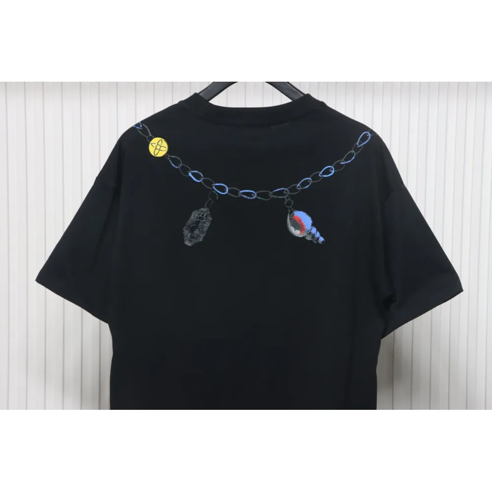 Louis Vuitton Creative necklace T-shirt