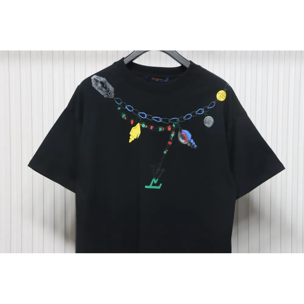 Louis Vuitton Creative necklace T-shirt