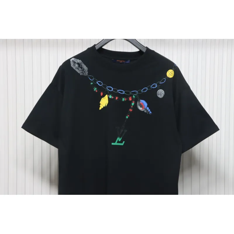 Louis Vuitton Creative necklace T-shirt