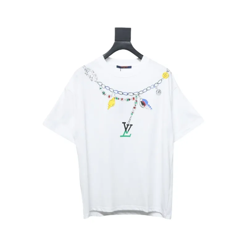 Louis Vuitton Creative necklace T-shirt