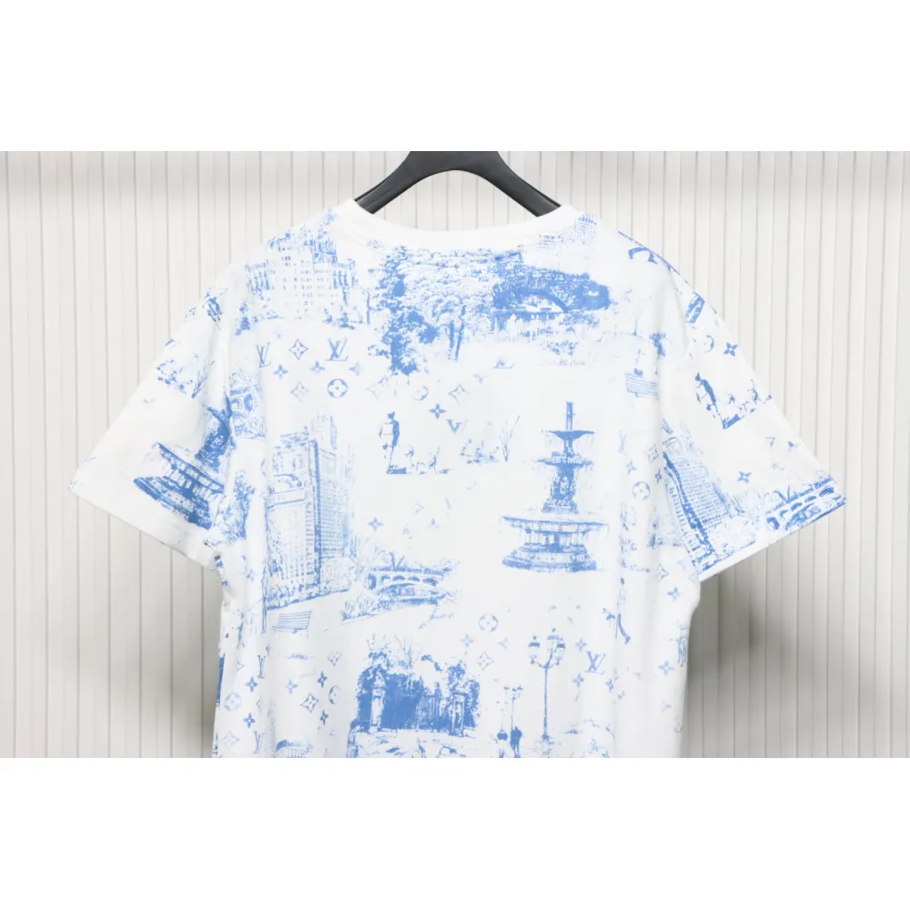 Louis Vuitton Dog Walking T-shirt