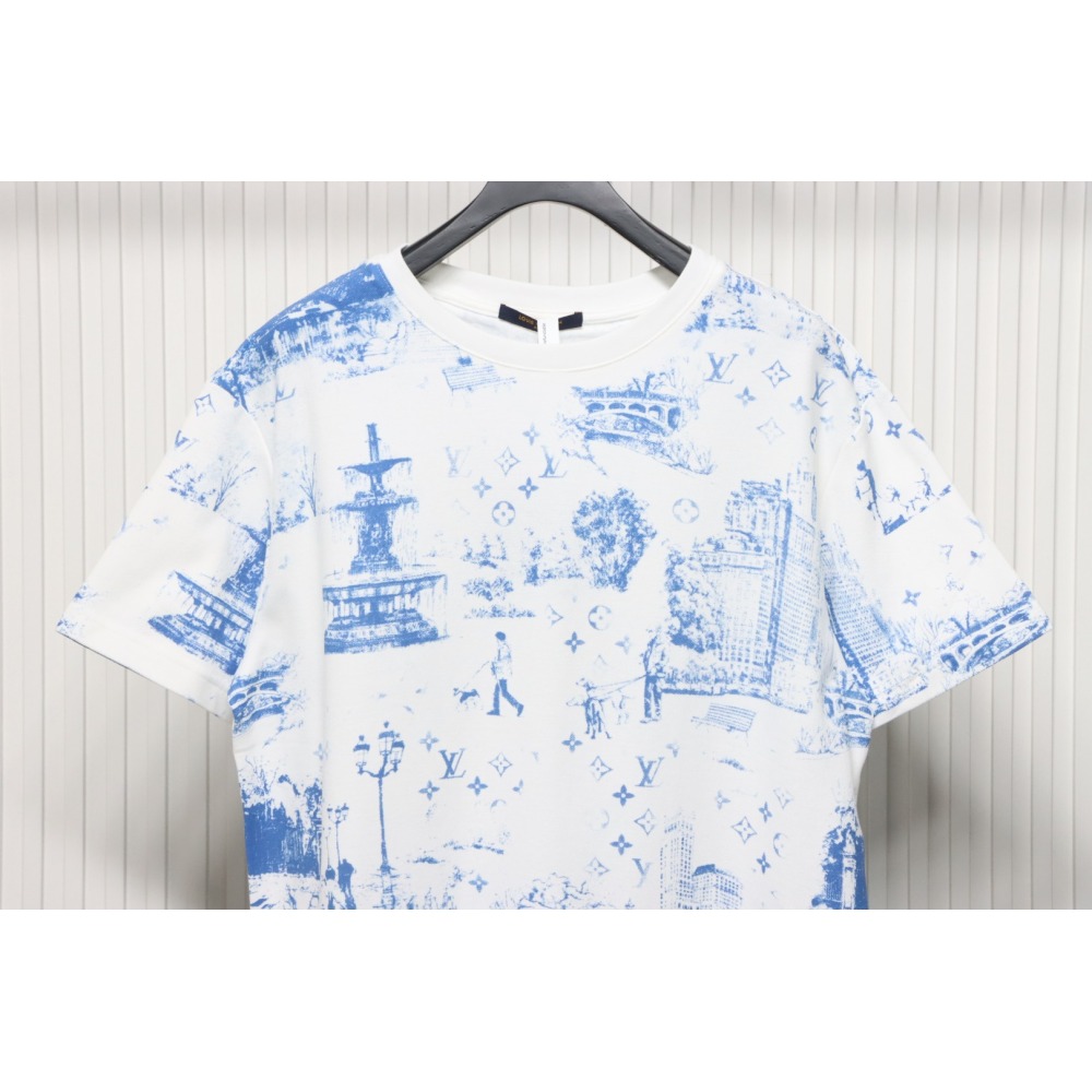 Louis Vuitton Dog Walking T-shirt