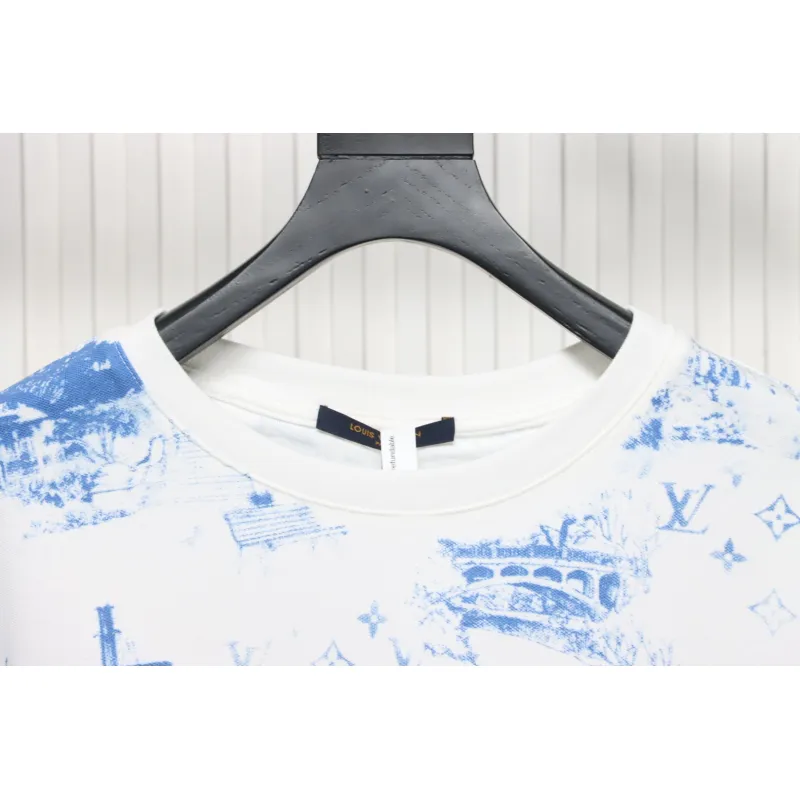 Louis Vuitton Dog Walking T-shirt