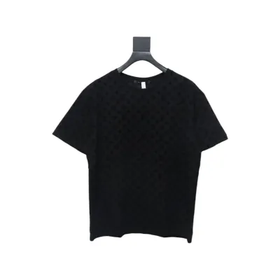 Louis Vuitton Jacquard Flocking T-shirt 01