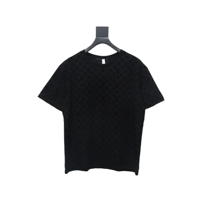 Louis Vuitton Jacquard Flocking T-shirt