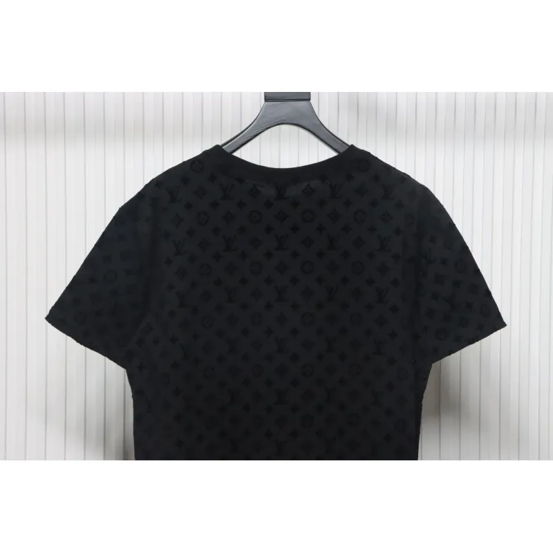 Louis Vuitton Jacquard Flocking T-shirt