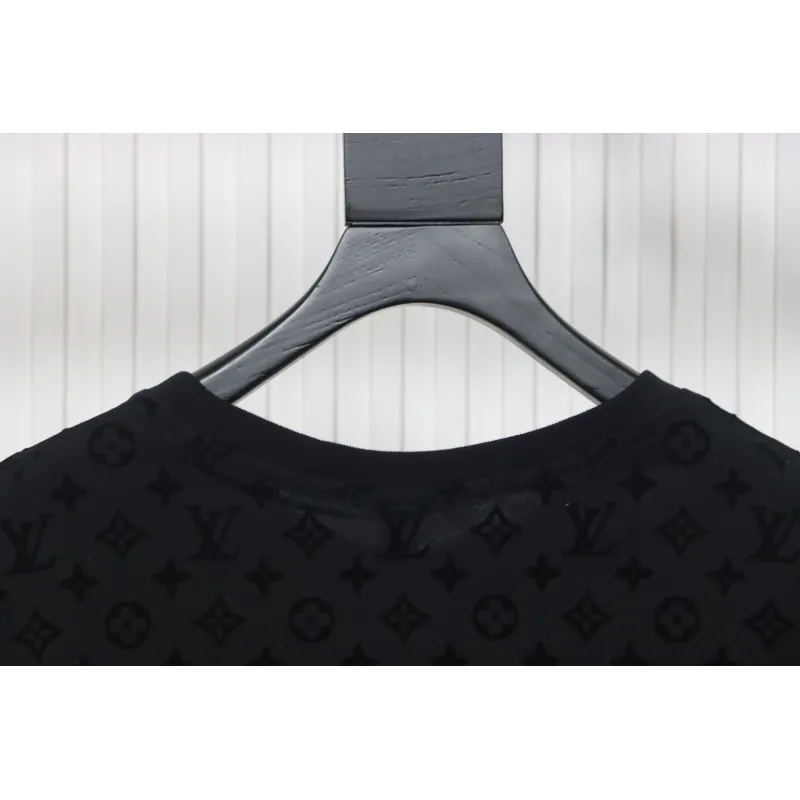 Louis Vuitton Jacquard Flocking T-shirt