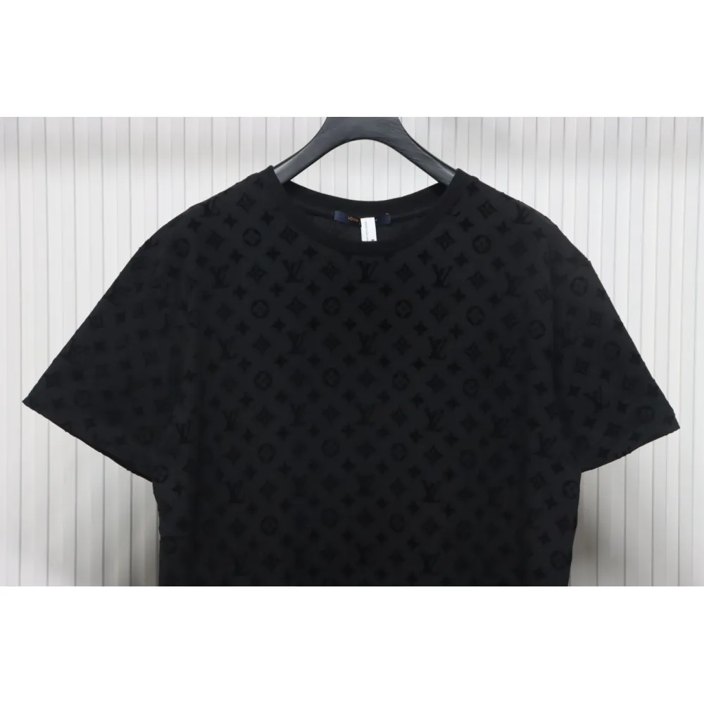 Louis Vuitton Jacquard Flocking T-shirt