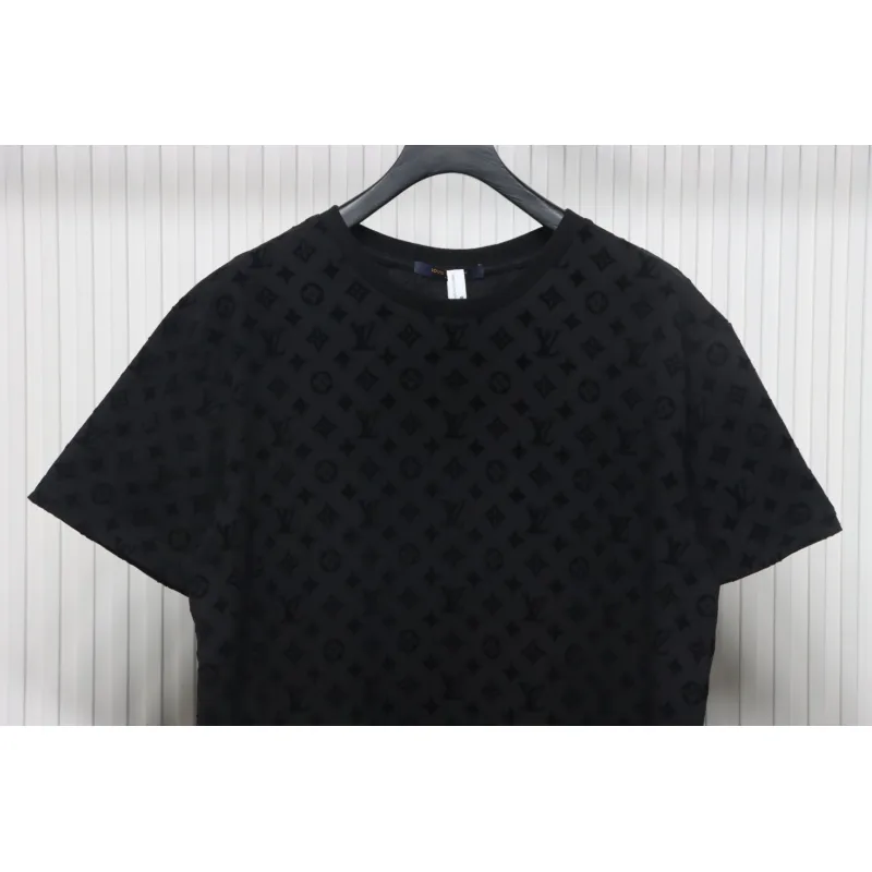 Louis Vuitton Jacquard Flocking T-shirt