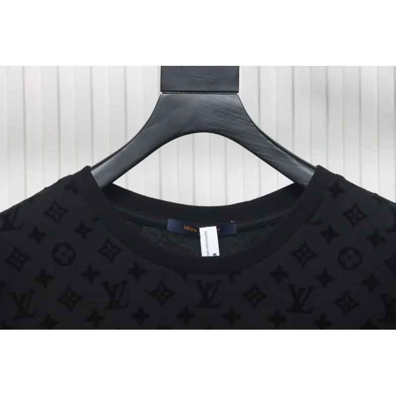 Louis Vuitton Jacquard Flocking T-shirt
