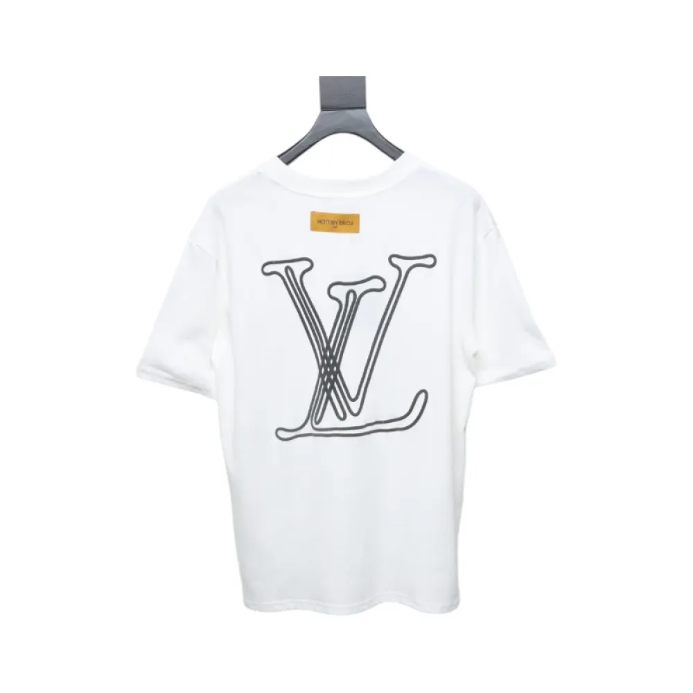 Louis Vuitton Line Logo T-shirt