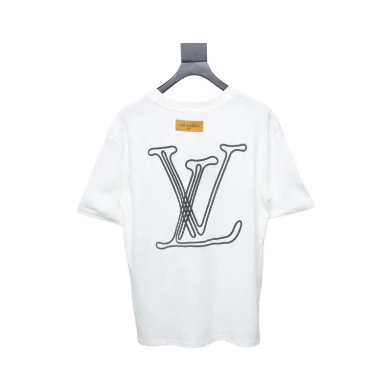 Louis Vuitton Line Logo T-shirt