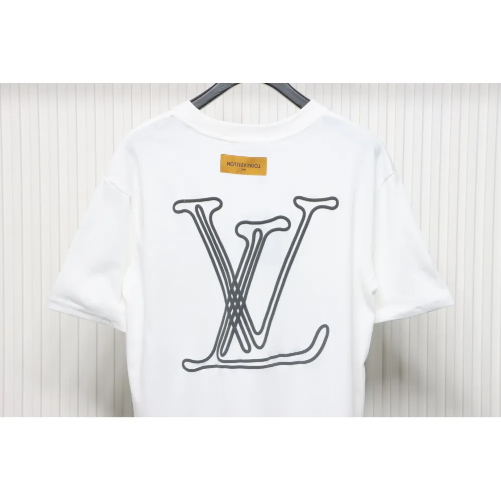 Louis Vuitton Line Logo T-shirt