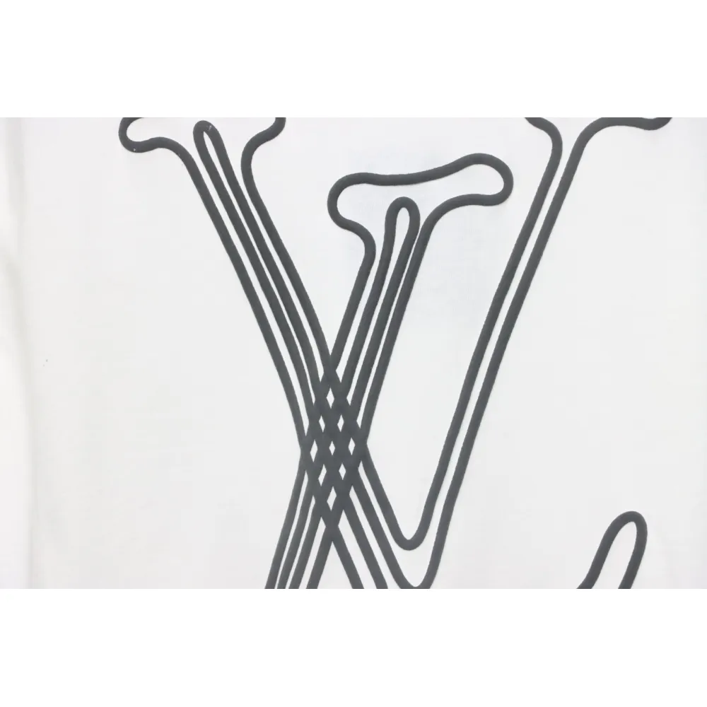 Louis Vuitton Line Logo T-shirt