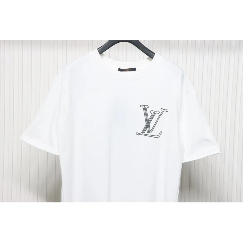 Louis Vuitton Line Logo T-shirt