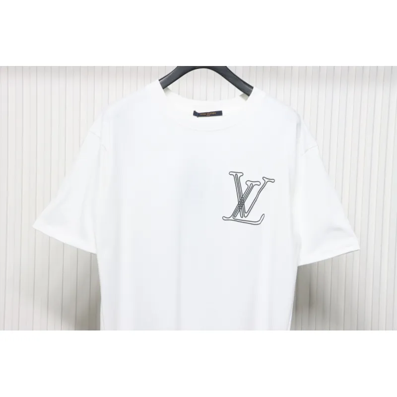 Louis Vuitton Line Logo T-shirt