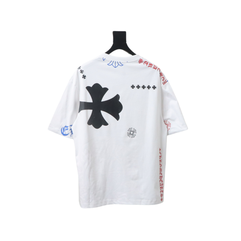CHROME HEARTS Colored Letters T-Shirt