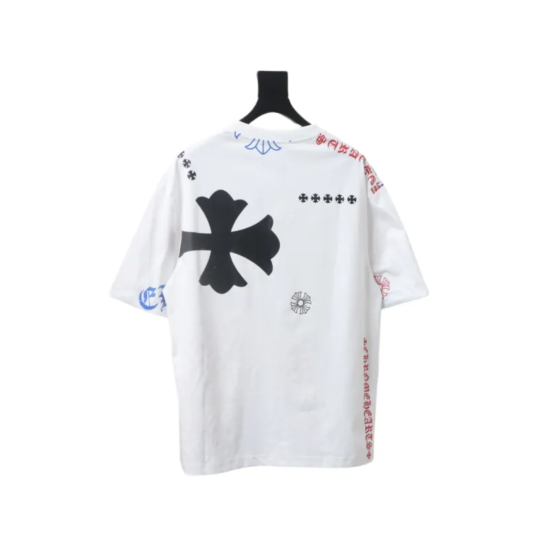 CHROME HEARTS Colored Letters T-Shirt