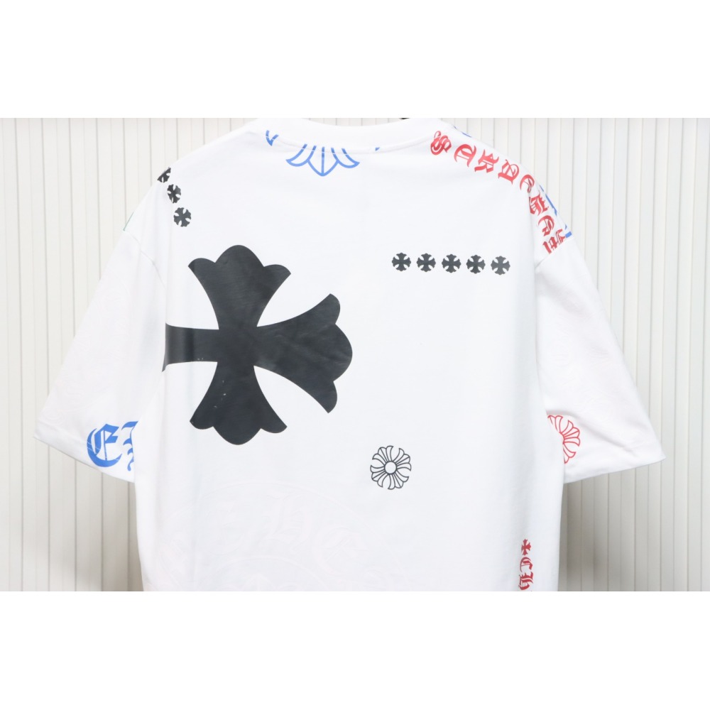 CHROME HEARTS Colored Letters T-Shirt
