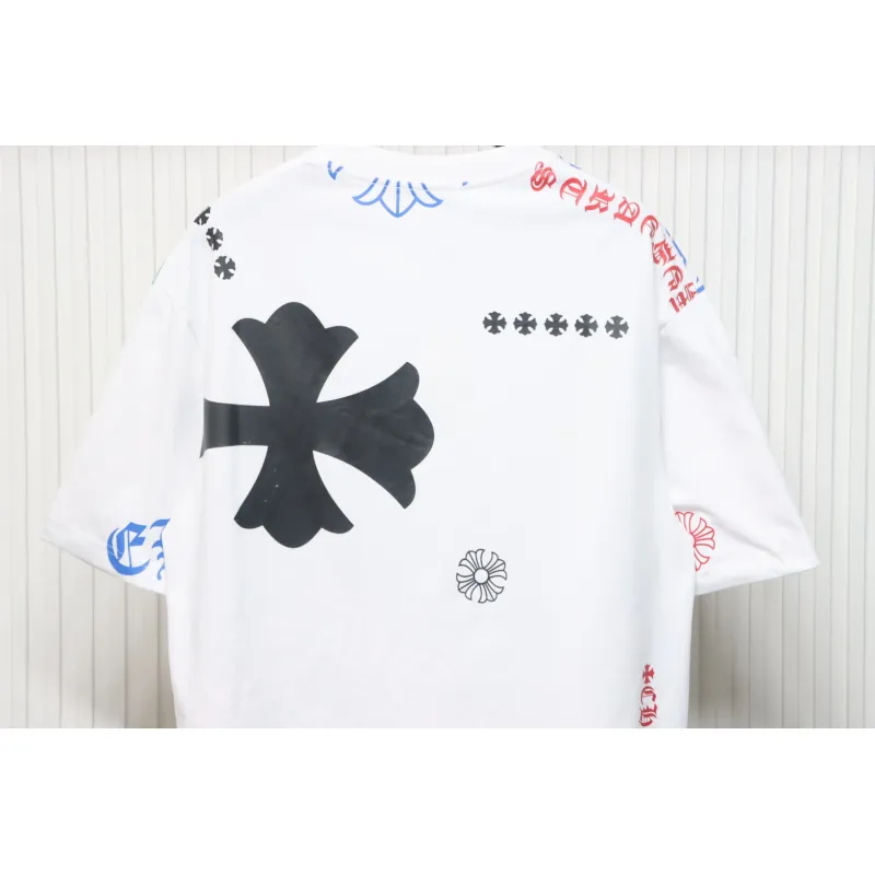 CHROME HEARTS Colored Letters T-Shirt