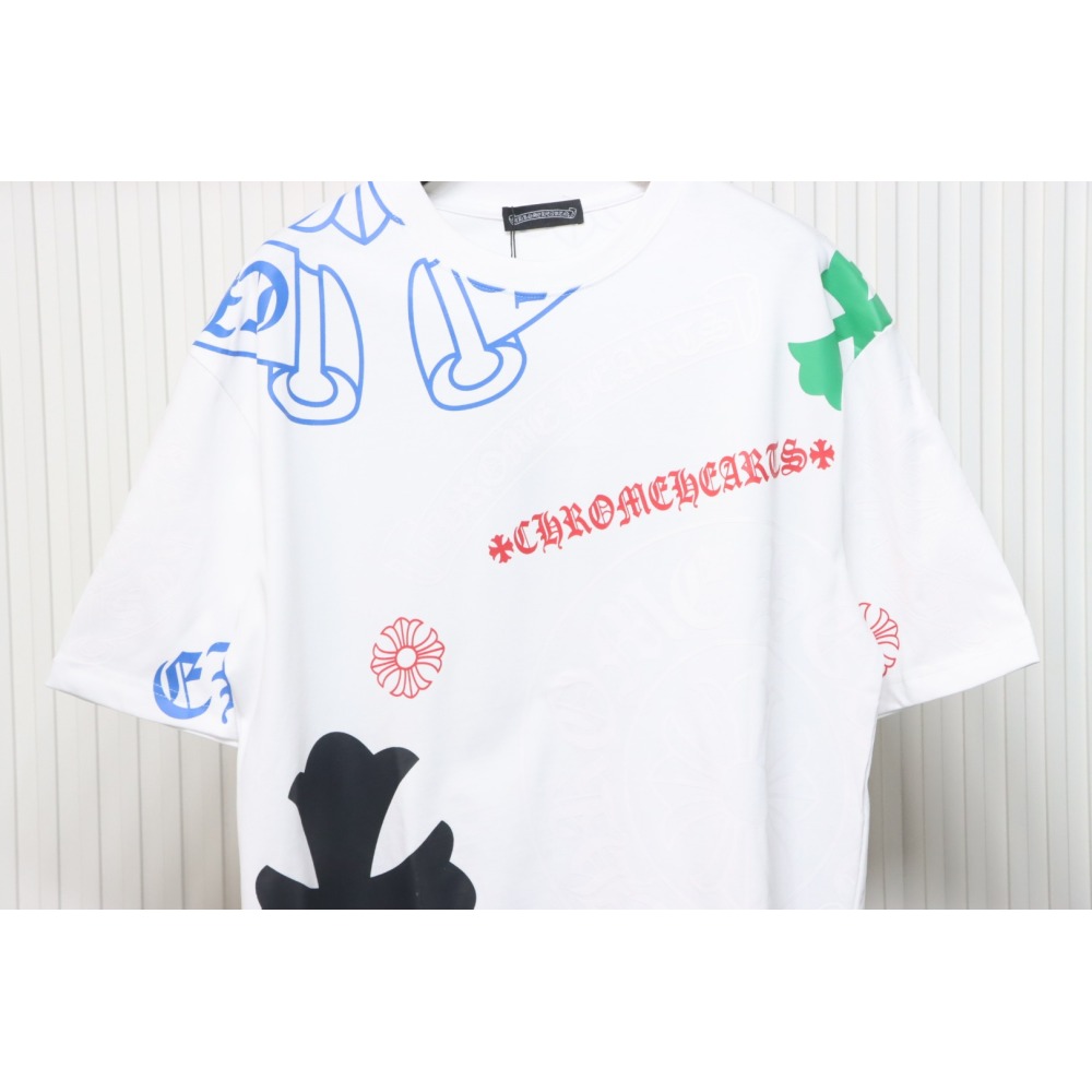 CHROME HEARTS Colored Letters T-Shirt