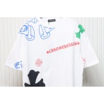 CHROME HEARTS Colored Letters T-Shirt