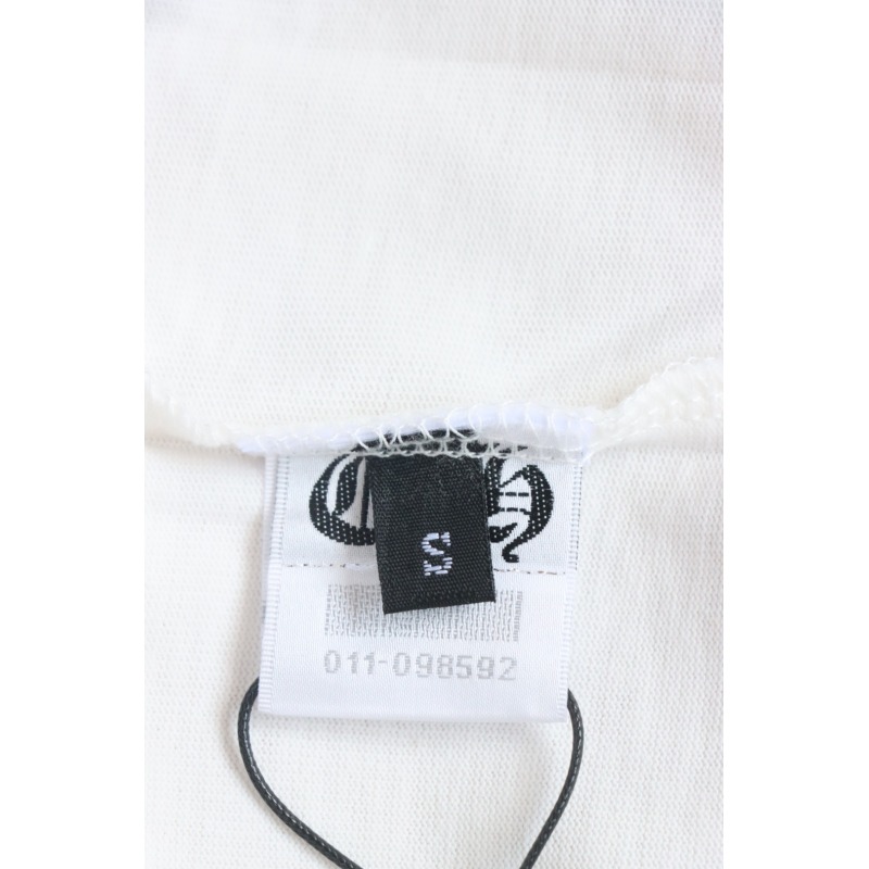 CHROME HEARTS Cross-Veneer Silver Jewelry T-Shirt