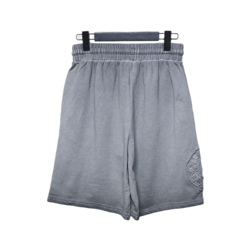 Chrome Hearts Distressed Embroidery Shorts