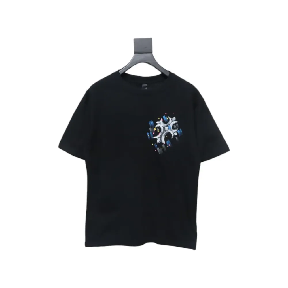 CHROME HEARTS Painted Cross T-Shirt