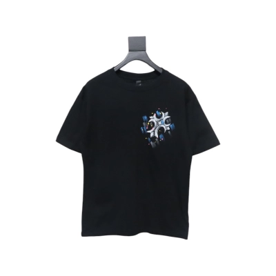 CHROME HEARTS Painted Cross T-Shirt 01